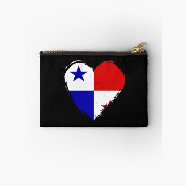 Item preview, Distressed Panama Flag Heart PA designed and sold by shitpostee.