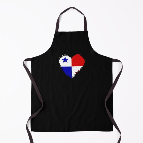 Item preview, Distressed Panama Flag Heart PA designed and sold by shitpostee.