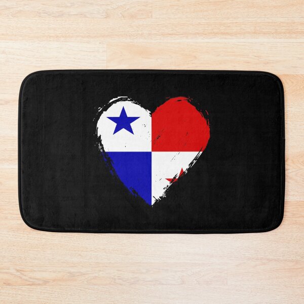 Item preview, Distressed Panama Flag Heart PA designed and sold by shitpostee.