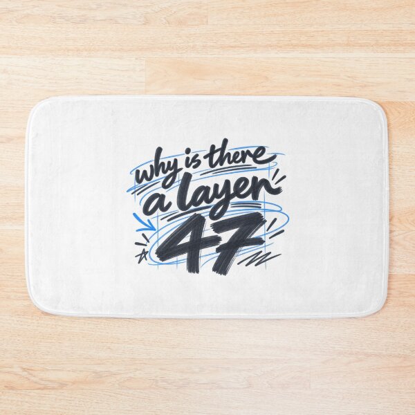 Item preview, Why Is There a Layer of 42? Funny Typography Design designed and sold by zan-mf.