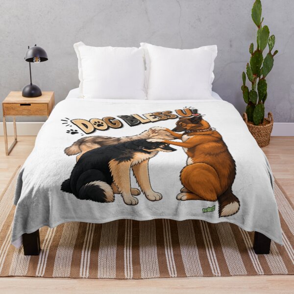 Item preview, Dog Bless U! Funny Dog Blessing Cartoon designed and sold by YOFANTZ!.