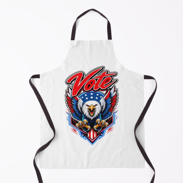 Item preview, Vote Patriotic Eagle – American Voting & Election Day Red White Blue Design designed and sold by WLHmedia.com .
