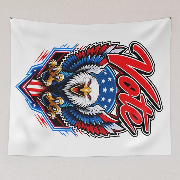 Item preview, Vote Patriotic Eagle – American Voting & Election Day Red White Blue Design designed and sold by WLHmedia.com .