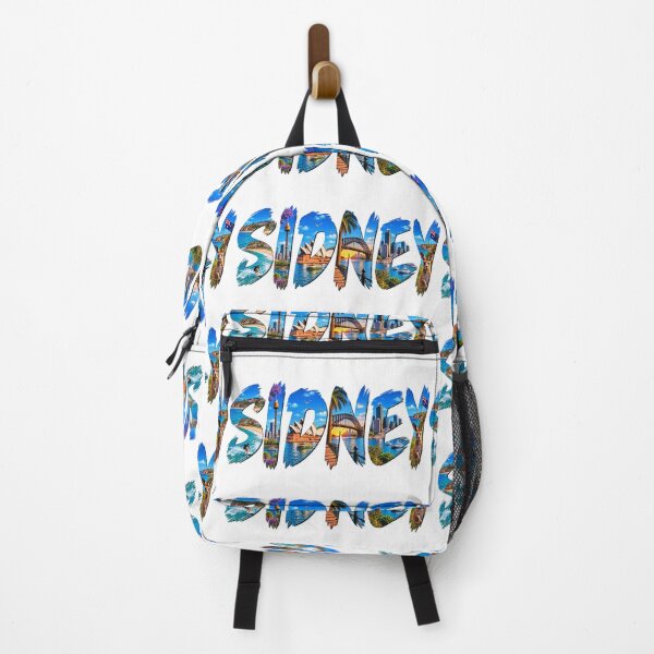 Item preview, Sydney City Typography – Iconic Australia Travel Collage designed and sold by YOFANTZ!.
