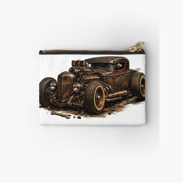 Item preview, Vintage Rat Rod – Rust & Steel Hot Rod Garage designed and sold by TroviTutto.