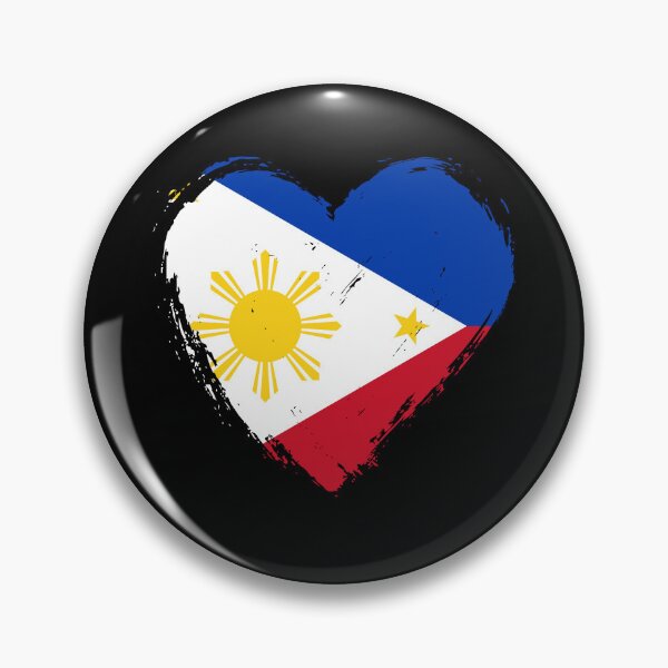 Item preview, Distressed Philippines Flag Heart PH designed and sold by shitpostee.