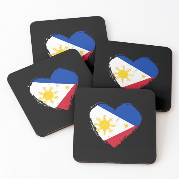 Item preview, Distressed Philippines Flag Heart PH designed and sold by shitpostee.