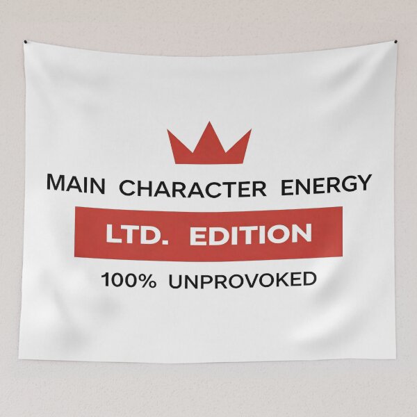 Item preview, Main Character Energy — Ltd. Edition Fake Luxury Label designed and sold by Art&Fun.