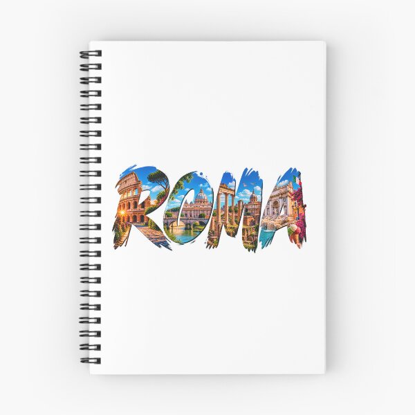 Item preview, Roma City Typography – Iconic Rome Travel Collage  designed and sold by YOFANTZ!.