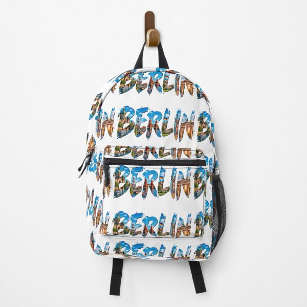 Item preview, Berlin Typography – Iconic Landmarks Travel Art designed and sold by YOFANTZ!.