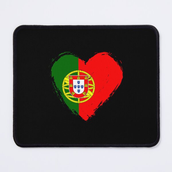 Item preview, Distressed Portugal Flag Heart PT designed and sold by shitpostee.