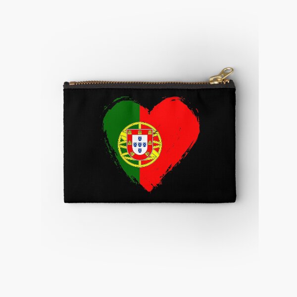 Item preview, Distressed Portugal Flag Heart PT designed and sold by shitpostee.