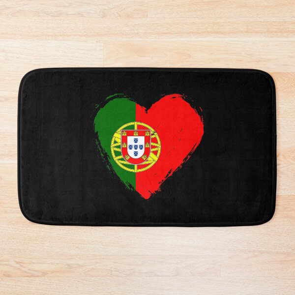 Item preview, Distressed Portugal Flag Heart PT designed and sold by shitpostee.