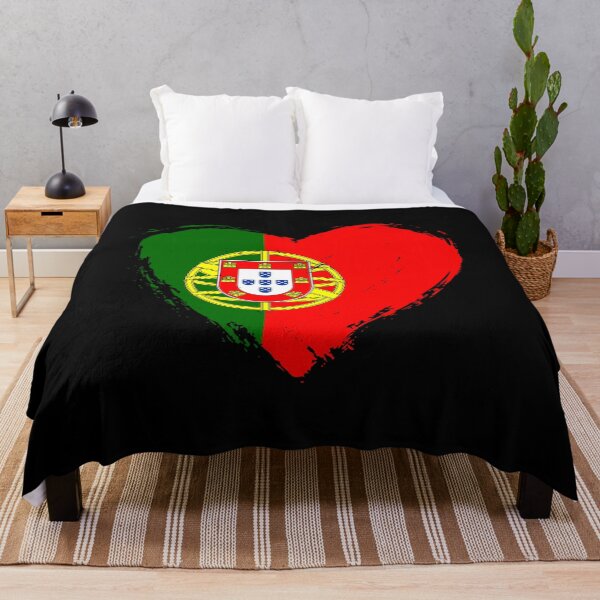 Item preview, Distressed Portugal Flag Heart PT designed and sold by shitpostee.