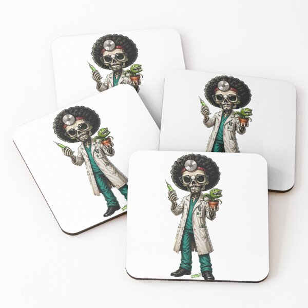 Item preview, Dr. Greenthumb Skeleton Illustration – Cypress Hill  designed and sold by YOFANTZ!.