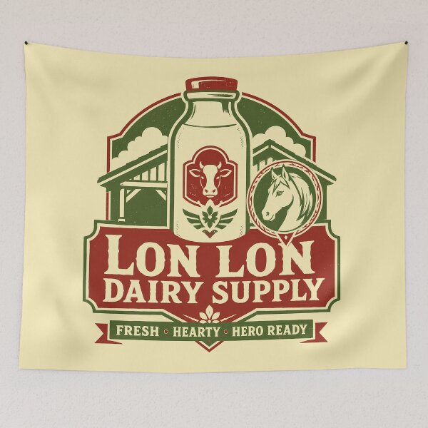 Item preview, Lon Lon Dairy Supply Label designed and sold by agearb.