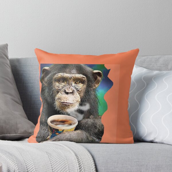 Item preview, Coffee Chimp - Monkey (by ACCI) designed and sold by VanyssaGraphics.