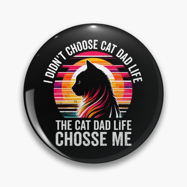Item preview, Cat Dad Life Retro Sunset Feline Graphic designed and sold by Dmo3HarkoArt.