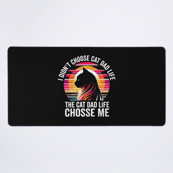 Item preview, Cat Dad Life Retro Sunset Feline Graphic designed and sold by Dmo3HarkoArt.