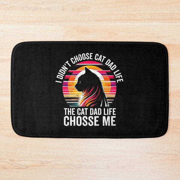 Item preview, Cat Dad Life Retro Sunset Feline Graphic designed and sold by Dmo3HarkoArt.