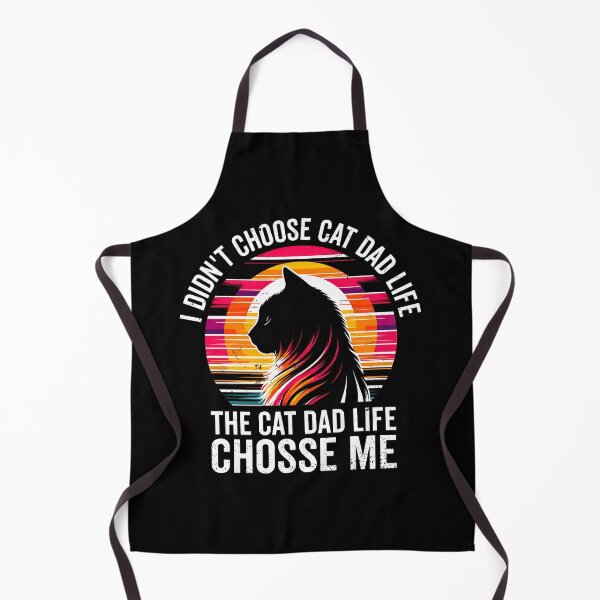Item preview, Cat Dad Life Retro Sunset Feline Graphic designed and sold by Dmo3HarkoArt.