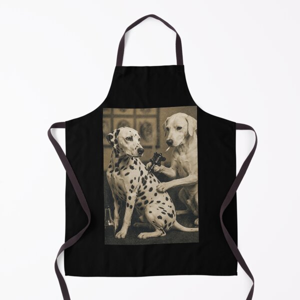 Item preview, Retro Dalmatian Dog Tattoo Artist Funny Meme Vintage Dalmatians Cute Dogs designed and sold by modoodles357.