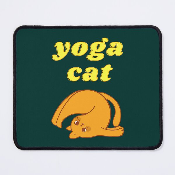 Item preview, Yoga Cat designed and sold by ElizabethasTiff.