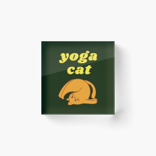 Item preview,  Yoga Cat designed and sold by ElizabethasTiff.