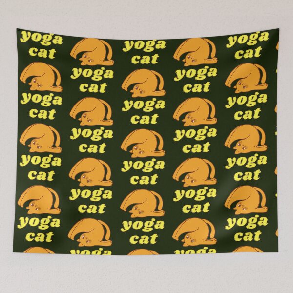 Item preview,  Yoga Cat designed and sold by ElizabethasTiff.