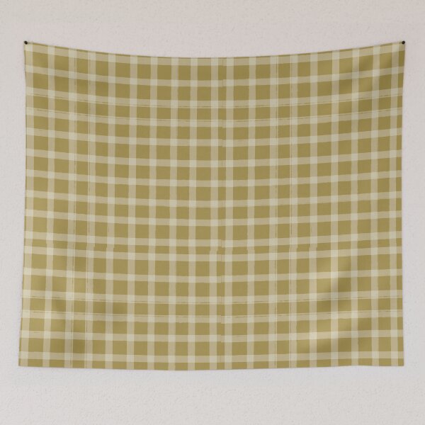 Item preview, Cute Olive Green Gingham  designed and sold by CricketDoodles.