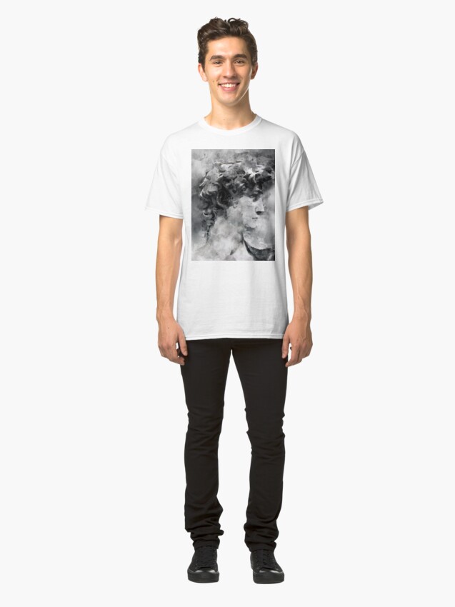 michelangelo david t shirt