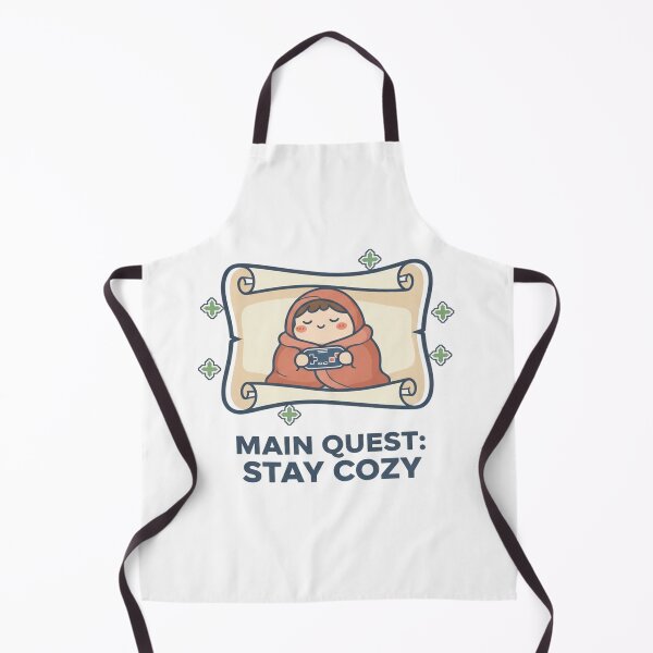 Item preview, Main Quest: Stay Cozy - RPG Gamer Shirt designed and sold by Art&Fun.