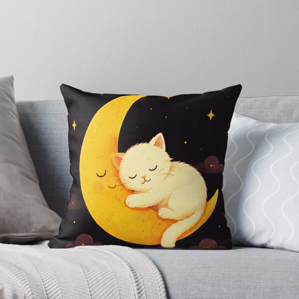 Item preview,  Cute Cat Under the Stars designed and sold by tducege.