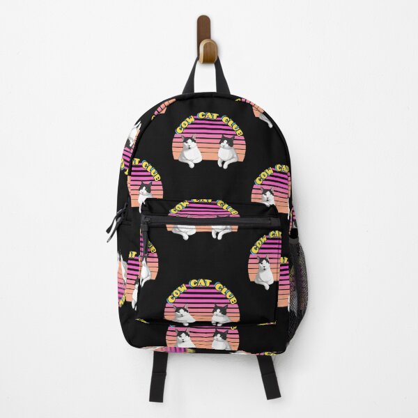 Item preview, Cow Cat Club Retro Sunset Cats Design designed and sold by Dmo3HarkoArt.