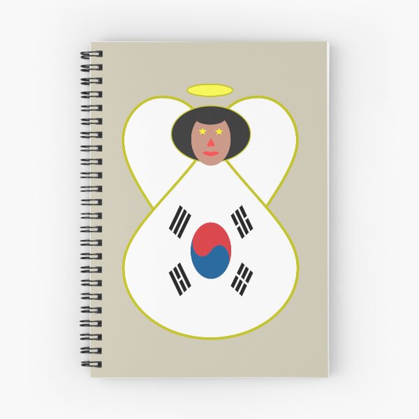 Item preview, South Korea Flag Korean Angel Design designed and sold by AuntieShoe.