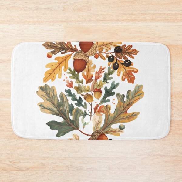 Item preview, Acorns & Oak Leaves designed and sold by catcurio.