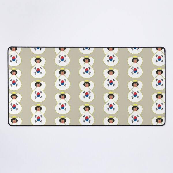Item preview, South Korea Flag Korean Angel Design designed and sold by AuntieShoe.