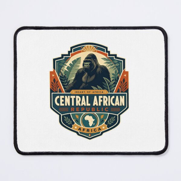 Item preview, Heart Of Africa Central African Republic Gorilla Wildlife Travel designed and sold by Simsimah26Parks.