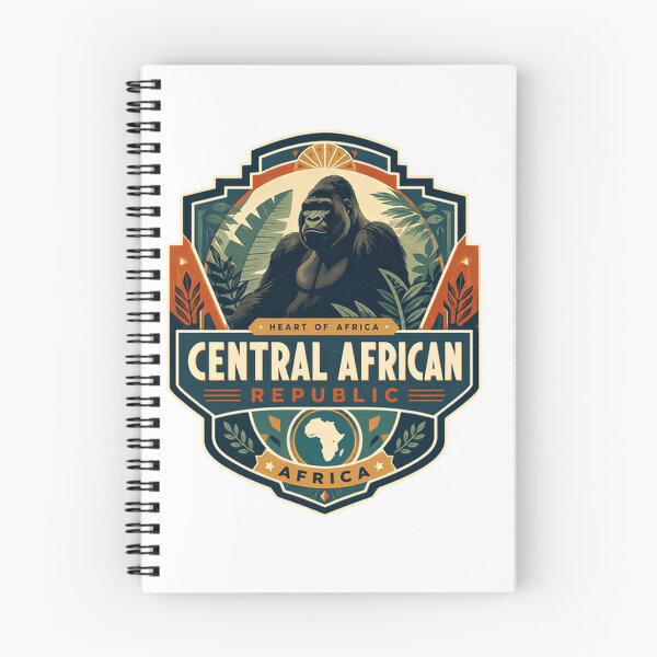 Item preview, Heart Of Africa Central African Republic Gorilla Wildlife Travel designed and sold by Simsimah26Parks.