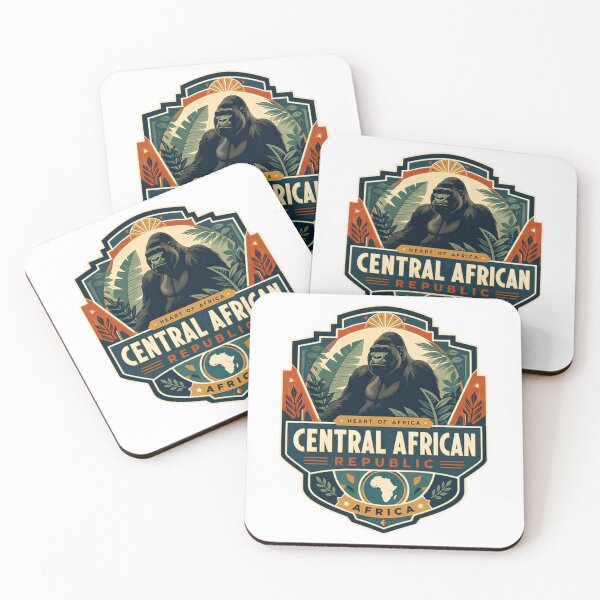 Item preview, Heart Of Africa Central African Republic Gorilla Wildlife Travel designed and sold by Simsimah26Parks.