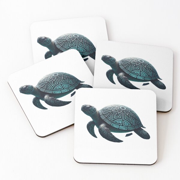 Item preview, Pacific Turtle Art designed and sold by TribeAndTrend.