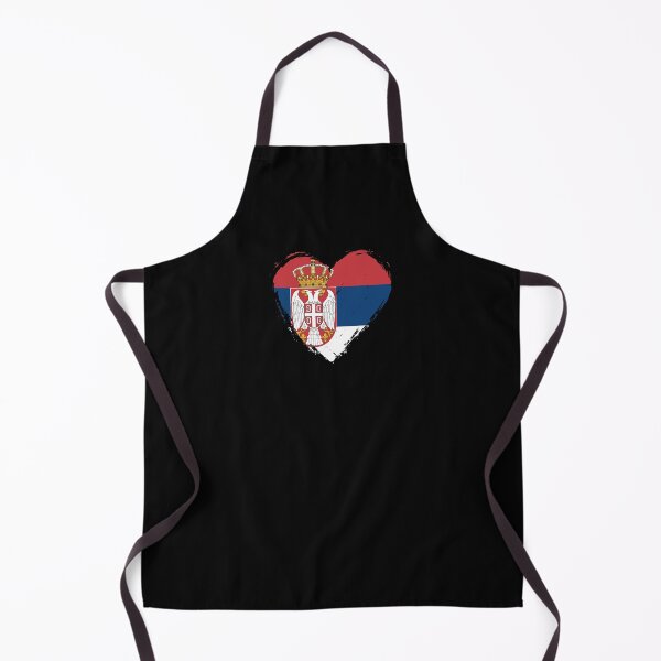 Item preview, Distressed Serbia Flag Heart RS designed and sold by shitpostee.