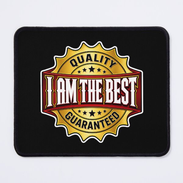 Item preview, I Am the Best Quality – 100% Quality Badge designed and sold by Wilcox PhotoArt.