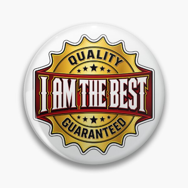 Item preview, I Am the Best Quality – 100% Quality Badge designed and sold by Wilcox PhotoArt.