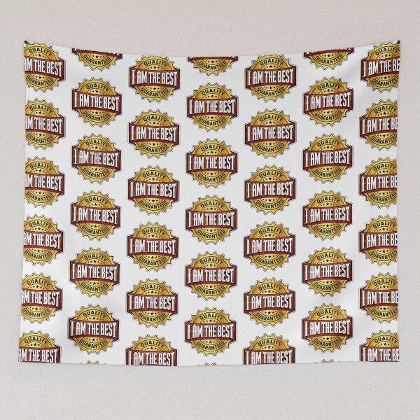 Item preview, I Am the Best Quality – 100% Quality Badge designed and sold by Wilcox PhotoArt.