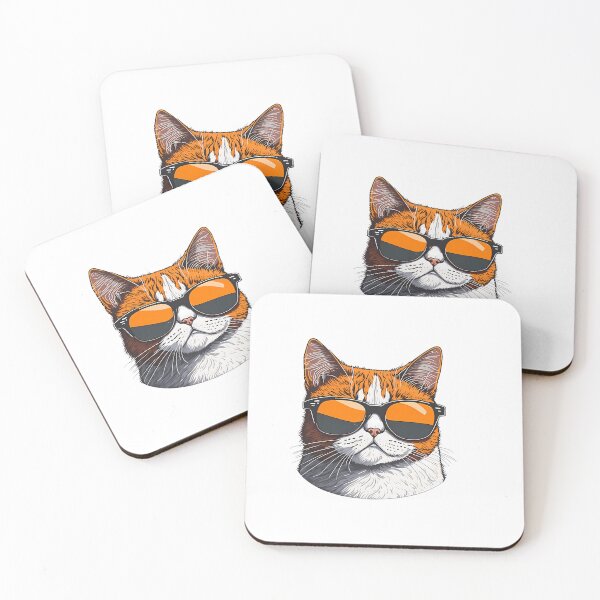Item preview, Cat Miaw Cool designed and sold by ElizabethasTiff.