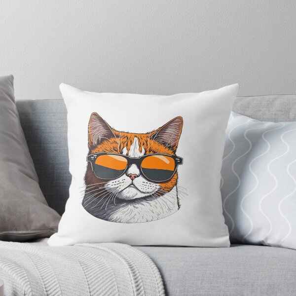 Item preview, Cat Miaw Cool designed and sold by ElizabethasTiff.
