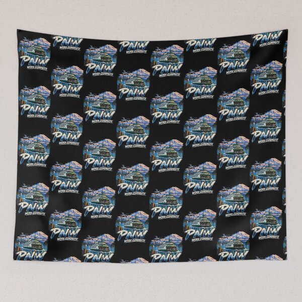 Item preview, PNW Work Commute – Washington Ferry Mount Rainier Pacific Northwest designed and sold by getpressedshirt.