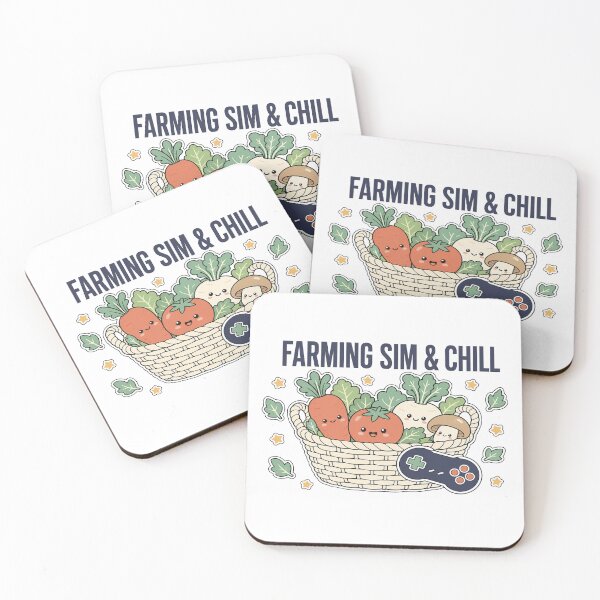 Item preview, Farming Sim & Chill - Cute Gamer Shirt designed and sold by Art&Fun.