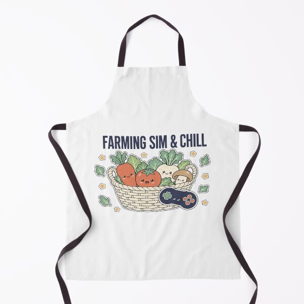 Item preview, Farming Sim & Chill - Cute Gamer Shirt designed and sold by Art&Fun.